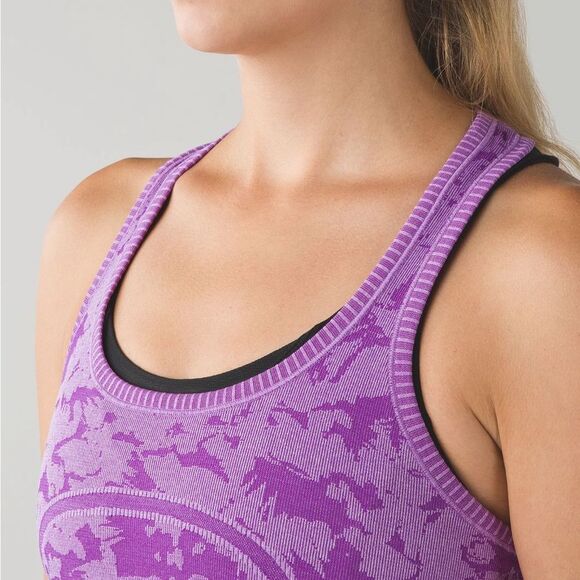 lululemon athletica Swiftly Tech Purple Racerback Tank Top | 6 - Picture 7 of 8